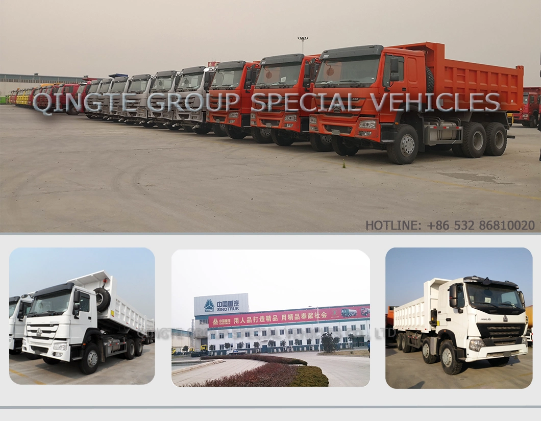 China Original Sino Truck Sinotruk Heavy Duty Truck/HOWO New 6X4 10 Wheels 371HP Tipper/Dumper/Dump Truck Price for Mining/Mine/Ethiopia