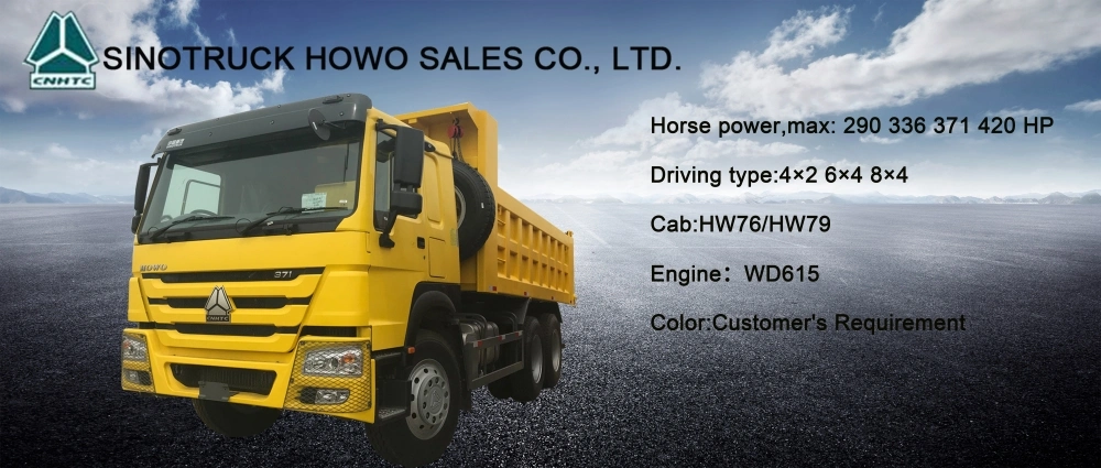 Heavy Duty Used Trucks New Sino Sinotruk HOWO Beiben Dongfeng Shacman Foton 6X4 Dumper Tipper Tipping Dump Truck