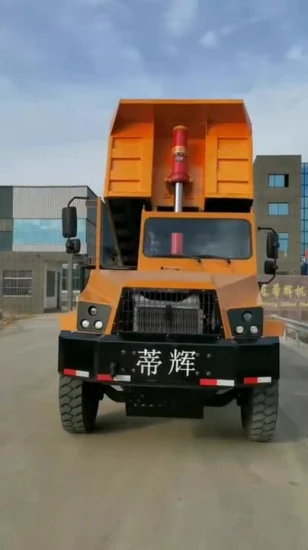 Autocarro con cassone ribaltabile minerario da 35 tonnellate del produttore cinese con trasmissione manuale per autocarri pesanti per scorie da tunnel