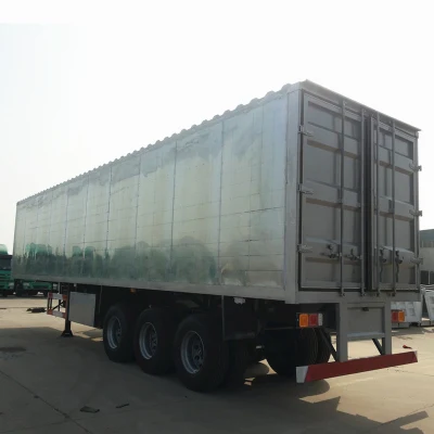 Rimorchio per il trasporto di container da 40 piedi a tre assi HK9403xsbg