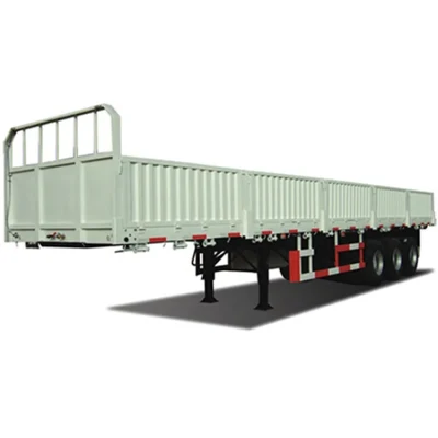 Semirimorchio per carichi pesanti a 2/3/4 assi, 13 m, 80 tonnellate, container con sponde laterali, trasporto sfuso, semirimorchio con sponde laterali