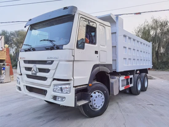 Le buone condizioni Sinotruk WHOO hanno utilizzato l'autocarro con cassone ribaltabile 6*4 e 8*4 371HP-375HP 10 e 12 ruote in Africa